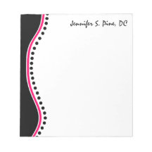 Libreta personalizada Chiropractor elegante de los Blocs De Notas