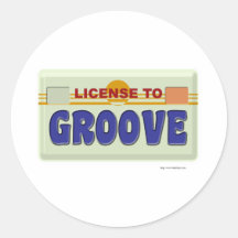 Licencia de acanalar etiqueta