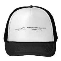 licencia--país gorras de camionero