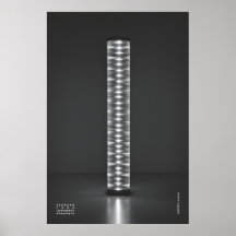 Lichtstele i - Stele light i, Poster