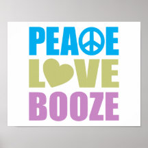 Licores del amor de la paz posters