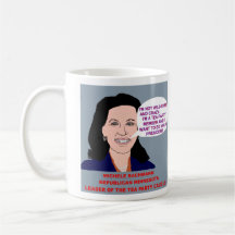 Líder de fiesta del té Salvaje-Observado Bachmann  Taza