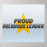Líder religioso orgulloso poster