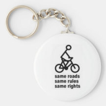 Lidi en una bicicleta llaveros