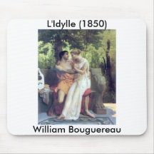 L'Idylle (1850) Alfombrillas De Ratón