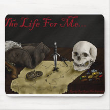 Life4MePirateMousepad Alfombrilla De Ratón