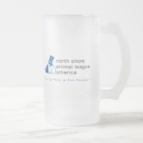Liga animal de la orilla del norte calificada tazas
