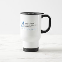 Liga animal de la orilla del norte calificada tazas