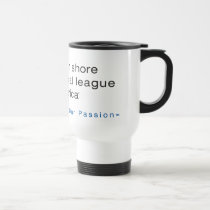 Liga animal de la orilla del norte calificada tazas