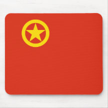 Liga de juventud comunista bandera de China, China Tapete De Raton
