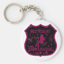 Liga de la diva del estudiante del MED Llavero