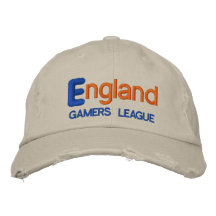 LIGA de los VIDEOJUGADORES de INGLATERRA fresca Gorra Bordada