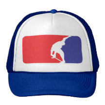 Liga del patín - azul gorro de camionero