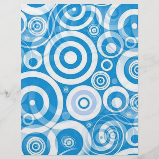 light_blue_retro_circles tarjetas publicitarias