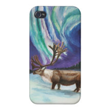 Ligths septentrionales iPhone 4/4S funda