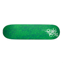 Lil Jon "Crunk no es" verde muerto patineta