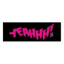 Lil Jon "Yeahhh!" Magenta Plantilla De Tarjeta De Negocio