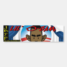 ¡Lil Obama! Etiqueta De Parachoque