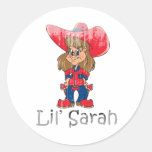 Lil Sarah - Faded.png Etiqueta Redonda
