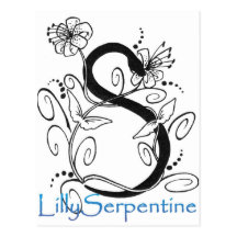 Lillyserpentine Tarjeta Postal