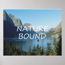 Límite de la naturaleza de la CAMISETA Impresiones