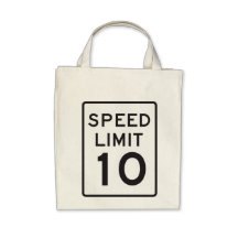Límite de velocidad 10 bolsa