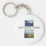 Límite del parque nacional de la CAMISETA Llaveros Personalizados