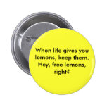 ¡Limones libres! Pin