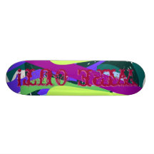 ¡Limpie hacia fuera! Monopatín Personalizado