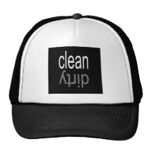 Limpie/imán sucio del lavaplatos gorro de camionero