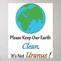 Limpie la tierra llena poster
