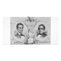 Lincoln - Hamlin Tarjeta Fotográfica
