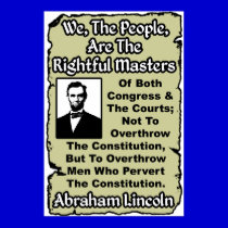 Lincoln: ¡Nosotros la gente! posters