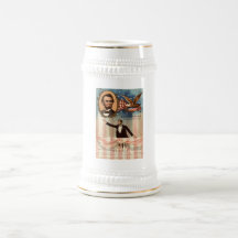 Lincoln Souvenir centenario, vintage 1908 Taza