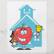 lindo de nuevo a manzana del personaje de dibujos  tarjetones