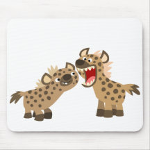 Lindo Grande-Echaron los dientes los Hyenas Mousep Tapetes De Raton