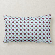 Lindo maravilloso de la almohada retra de pequeñas