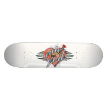 Lindo pero mal tabla de patinar