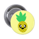 lindo tan feliz de la cara de la fruta de la piña 