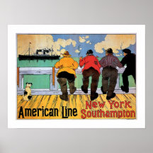 Línea americana poster