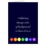 Línea de 7 Chakras Felicitación