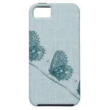 Línea de mariposas iPhone 5 Case-Mate fundas