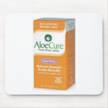 Línea de productos de la caja de AloeCure® Tapete De Raton