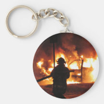 Línea del bombero llavero