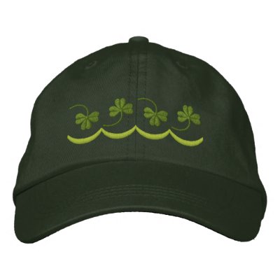 Línea del trébol gorras de beisbol bordadas Línea del trébol gorras de beisbol bordadas