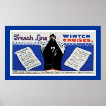 Línea francesa travesías del invierno poster