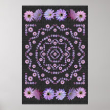 LÍNEA MANDALA DE NIGHTBLOOM CON EL MARCO DE LA FLO IMPRESIONES