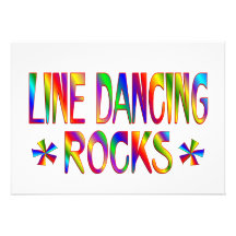 Línea rocas del baile invitaciones personales 