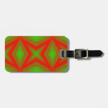 Línea Verde roja Etiquetas Bolsa