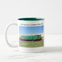 Líneas de ferrocarril de SMS Baldwin AS616 # 554 Tazas De Café